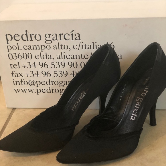 Pedro Garcia black heels - Picture 1 of 3